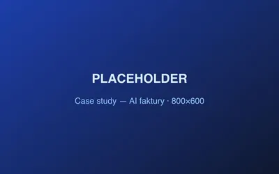 AI zpracování faktur