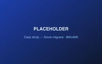 Azure migrace